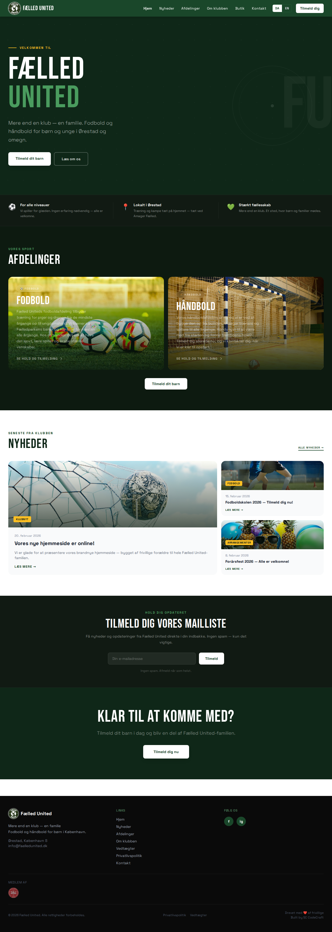 Fælled United screenshot